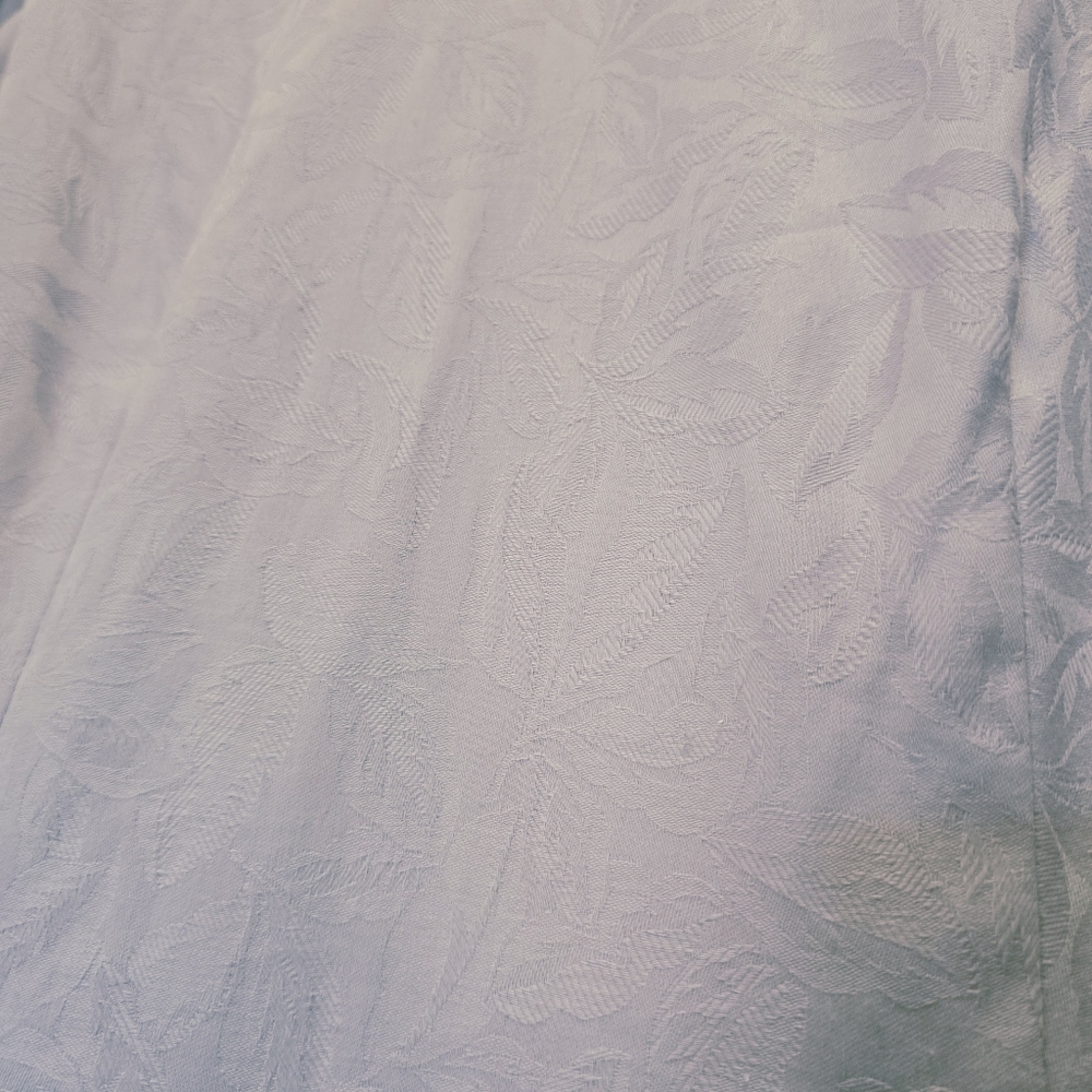 VTG 80s LANZ Lilac Lavender Cottagecore Puff Sleeve Bowback Maxi Dress Womens 14 - Picture 2 of 8